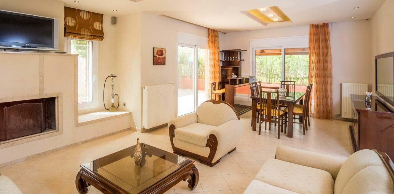 Antico Rosso Villa Ialysos  Bagian luar foto